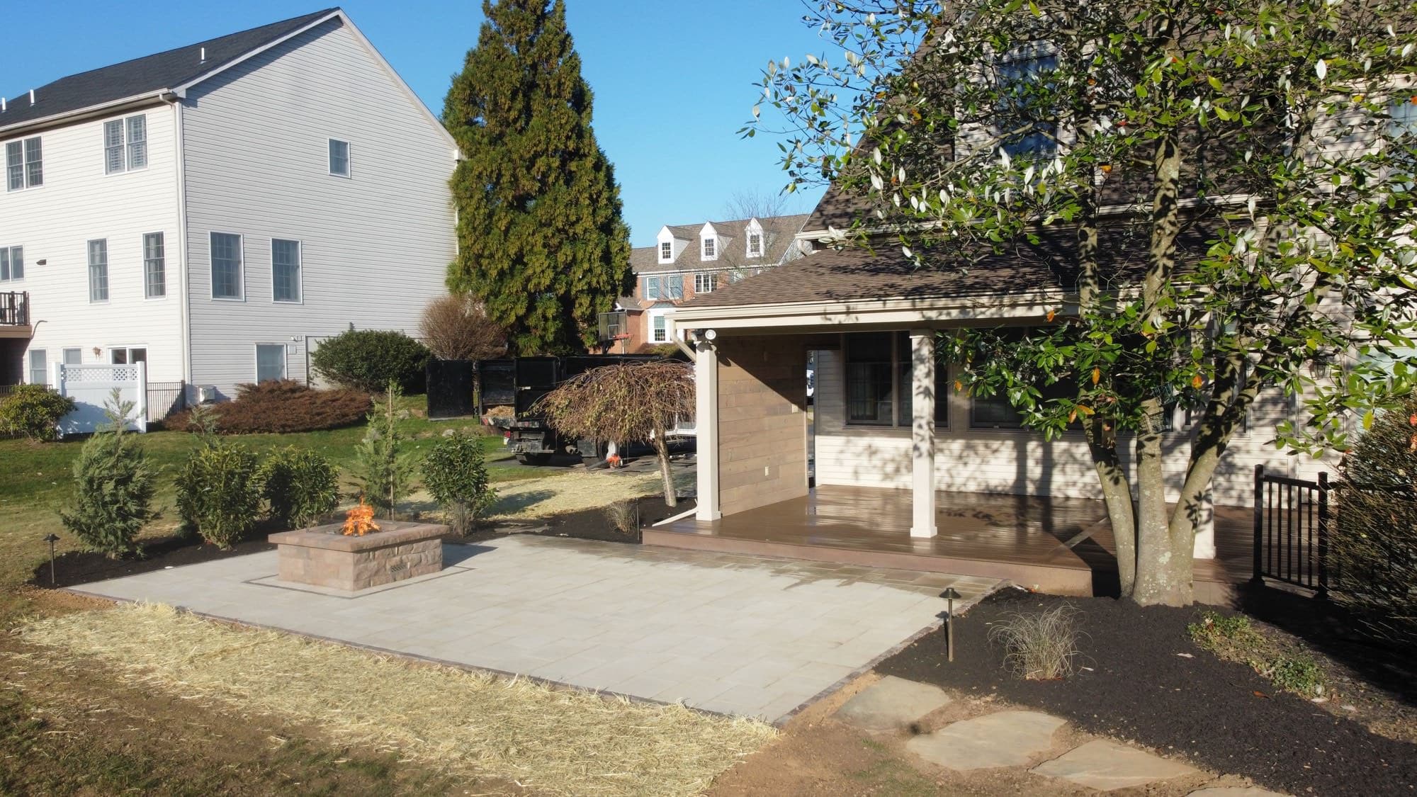 Center Valley Deck and Patio Backyard Retreat