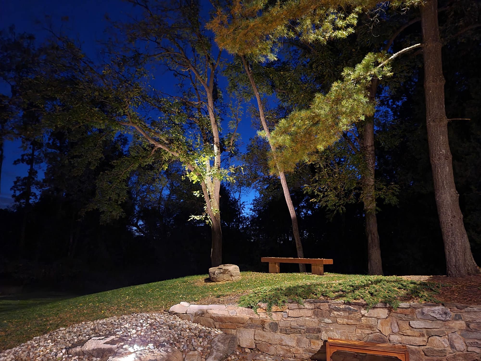 Lower Macungie Modern Exterior Lighting