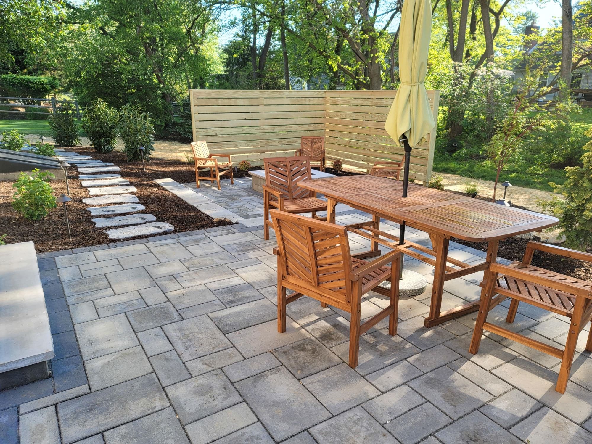 Private Macungie Backyard Makeover