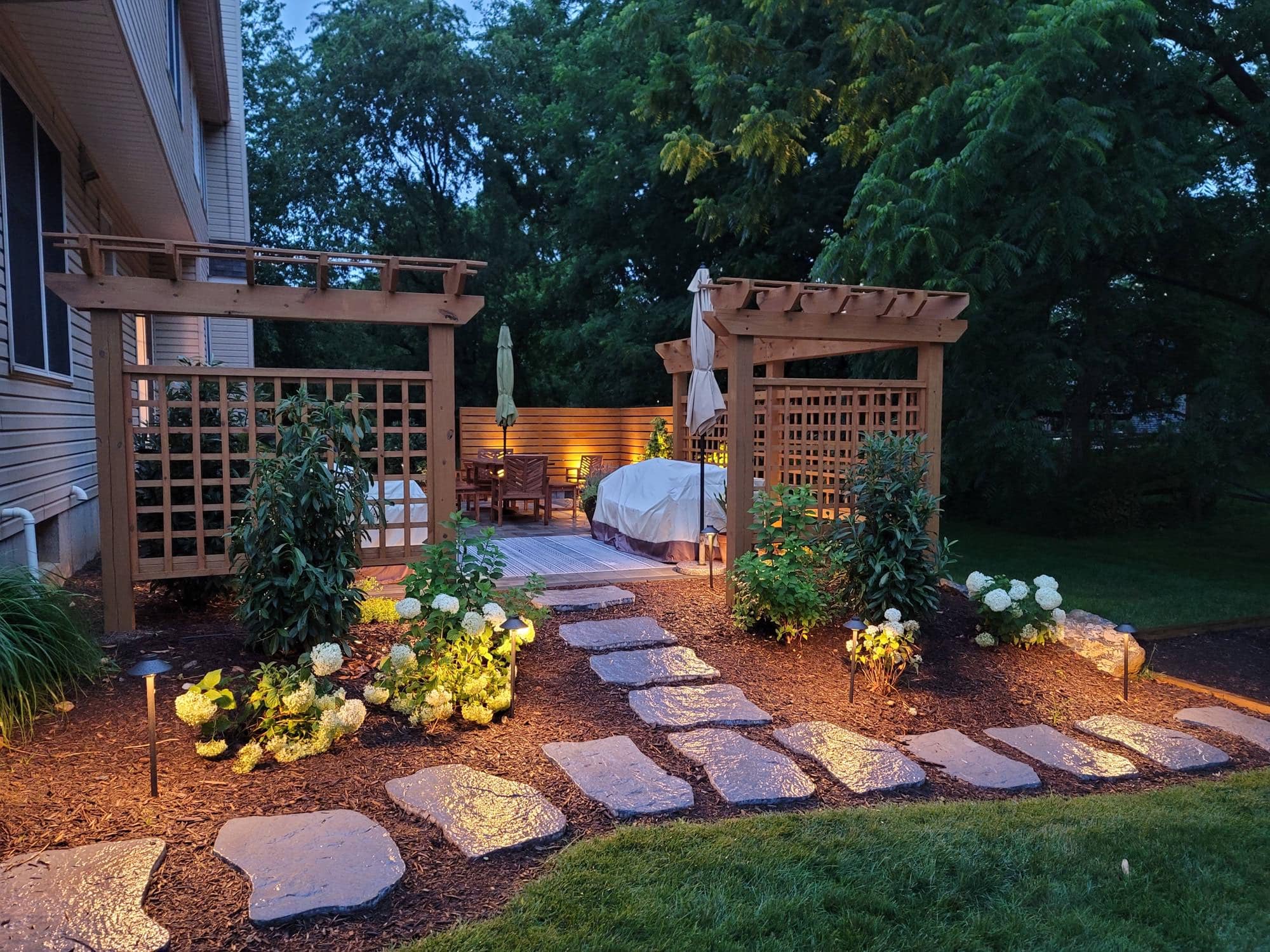 Private Macungie Backyard Makeover